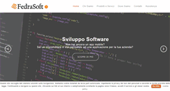 Desktop Screenshot of fedrasoft.it
