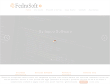 Tablet Screenshot of fedrasoft.it